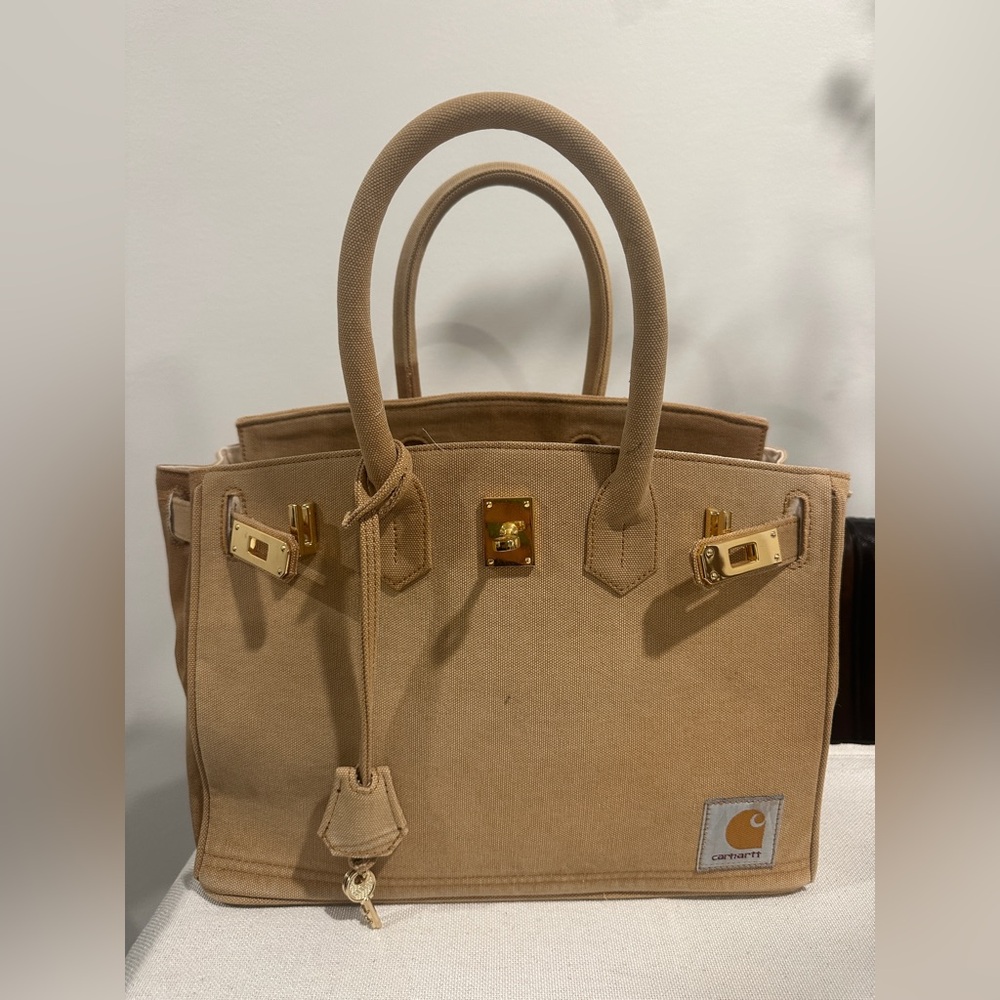 Carhartt Birkin 35-inspired tote